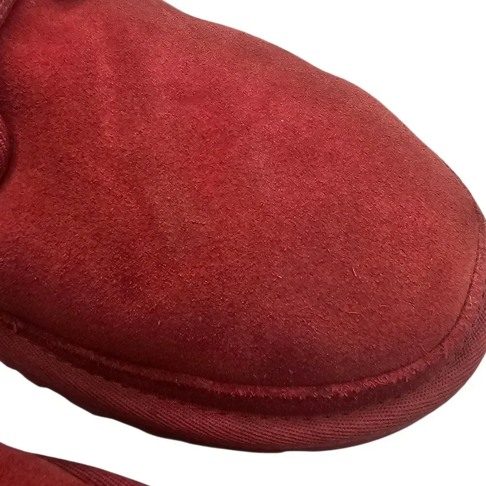 UGG Mens Red Neumel Suede Heritage Chukka Classic Boots